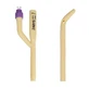 Umriss, urologischer Foley'a-Katheter, Zwei-Wege mit Kunststoffventil, CH 22/5-10 ml, 1 St.