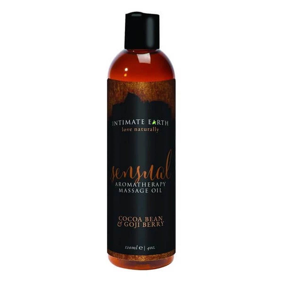 Intimate Earth Sensual Aromatherapy Massage Oil, 120 ml.