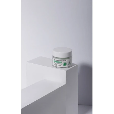 APLB Crema Facial AHA BHA PHA Centella, crema facial exfoliante y calmante con ácidos y Centella Asiática, 55 ml