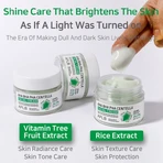 APLB Crema Facial AHA BHA PHA Centella, crema facial exfoliante y calmante con ácidos y Centella Asiática, 55 ml