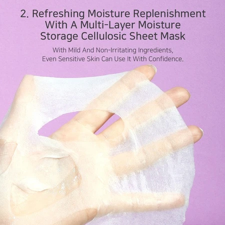 APLB Collagen EGF Peptide Sheet Mask, Gesichtsmaske mit Kollagen und EGF-Peptiden, 25 ml