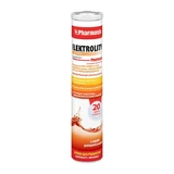 Electrolytes + Vitamin C Pharmasis, effervescent tablets, orange flavor, 20 pcs.