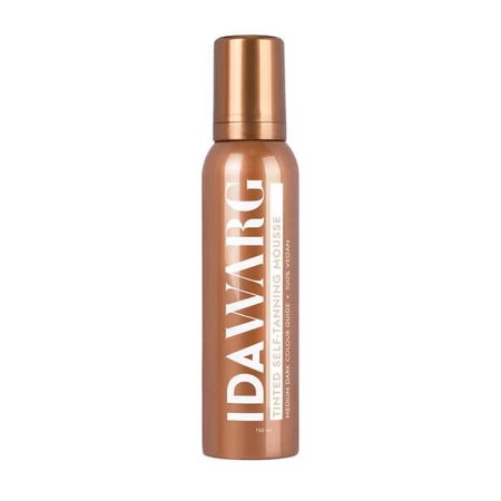 Ida Warg Tinted Self-Tanning Mousse, self-tanning body mousse, Medium Dark, 150 ml.