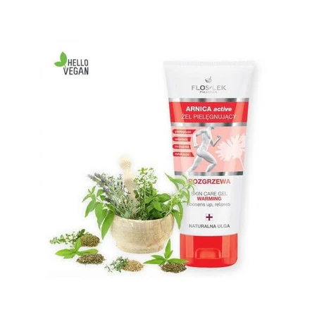 Flos-Lek Arnica Actief, verzorgende verwarmende gel, 100 ml