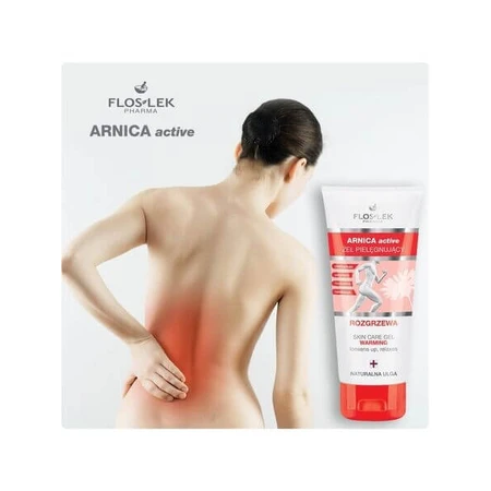 Flos-Lek Arnica Actief, verzorgende verwarmende gel, 100 ml