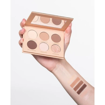 Pierre Rene Mocha Mousse, eyeshadow palette, Caffe Latte, 7.8 g