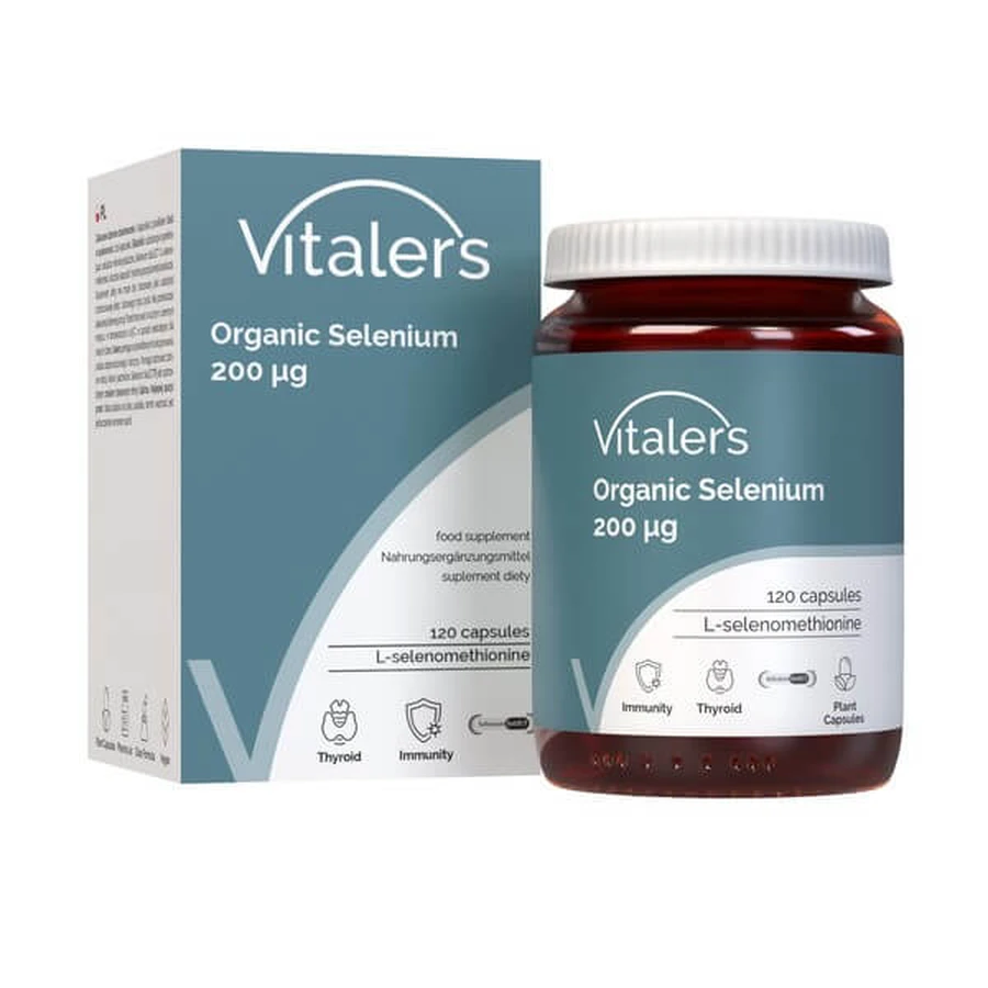Vitalers Bio-Selen 200 mcg, Kapseln, 120 Stk.