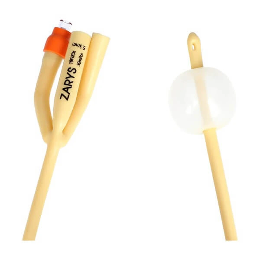 Umriss, urologischer Foley'a-Katheter, Drei-Wege mit Kunststoffventil, CH 16/30 ml, 1 St.