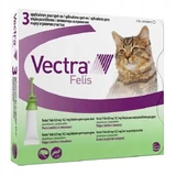 Vectra Felis, solution for cats 0.6-10kg for fleas, pipettes, 3 pcs.