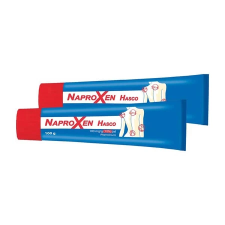 Satz von 2x Naproxen Hasco, 100 mg/g (10%), Gel, 100 g