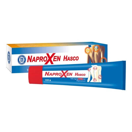 Satz von 2x Naproxen Hasco, 100 mg/g (10%), Gel, 100 g