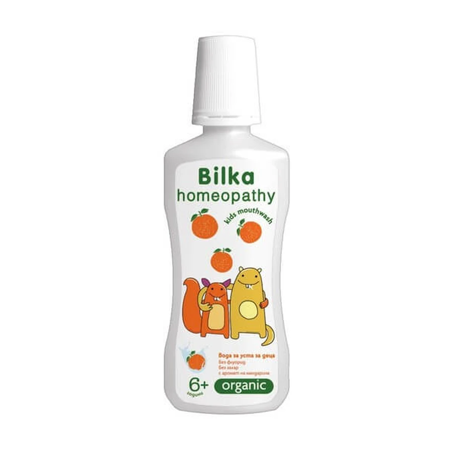 Bilka Homeopathie, mondwater voor kinderen, fluoridevrij, 250 ml