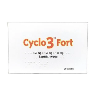 Cyclo 3 Fort, gélules dures, (importation parallèle, InPharm), 30 pièces.