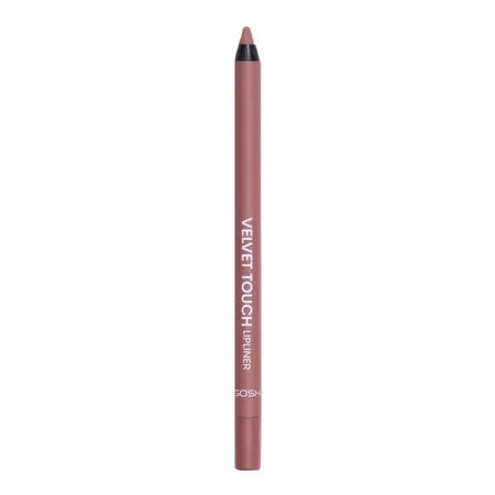 Gosh Velvet Touch Lip Liner, crayon à lèvres imperméable, 009 Rose, 1.2 g