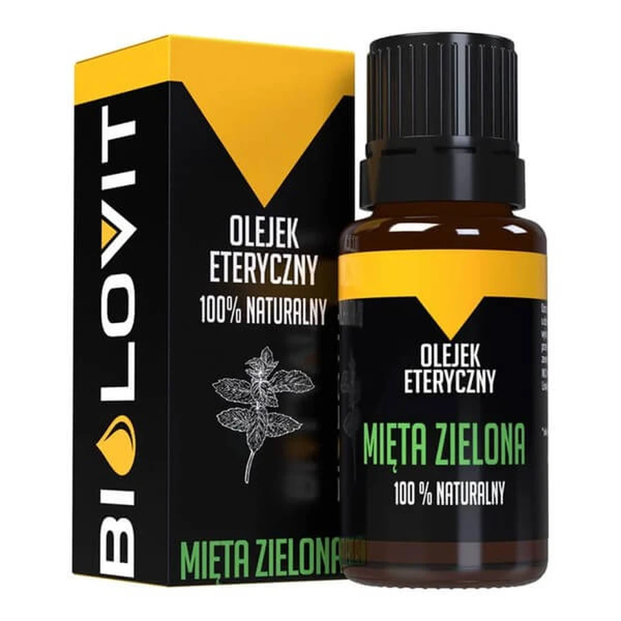 Bilovit, aceite esencial de menta verde, 10 ml