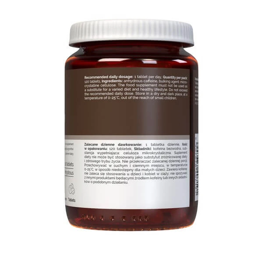 Vitalers Koffein 200 mg, Tabletten, 120 Stück.