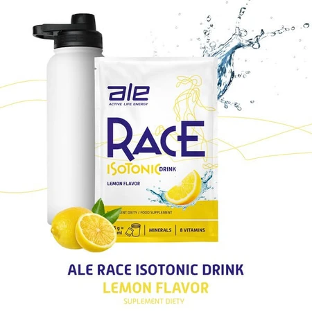 Ale Race Bebida Isotónica Sabor Limón, en polvo, 31,5 g