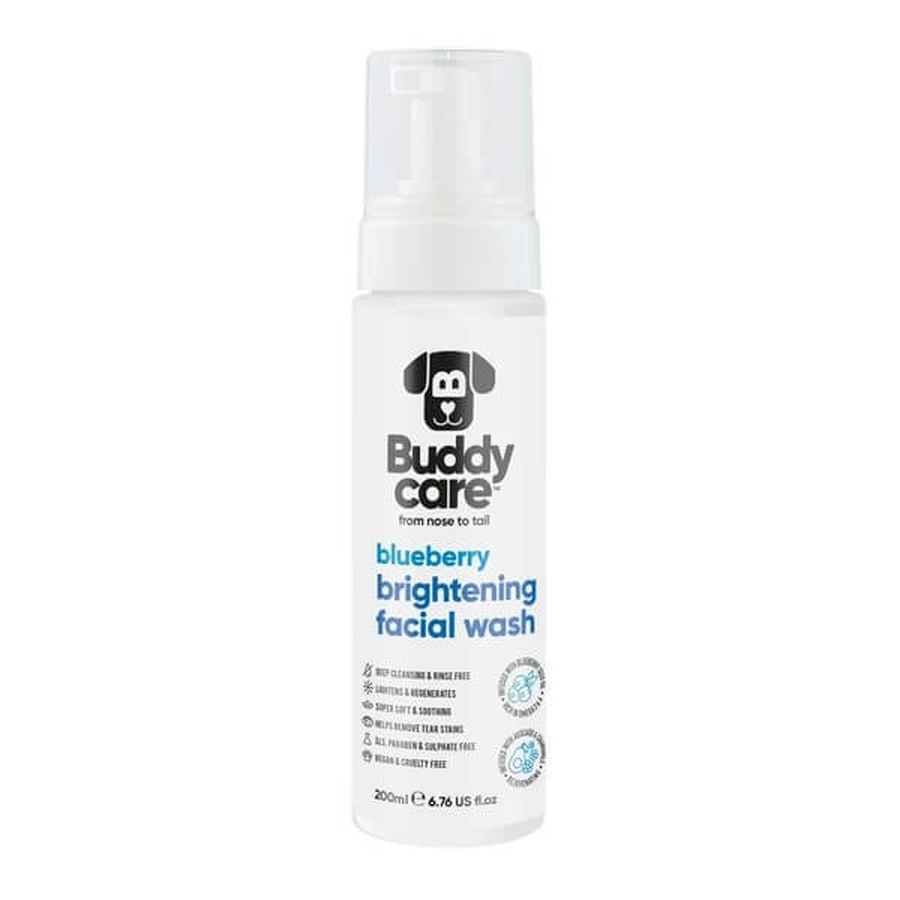 Buddycare, dog muzzle wash, brightening blueberry, 200 ml