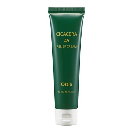 OTTIE Cicacera 45 Relief Cream, cremă calmantă cu Centella Asiatica, 60 ml