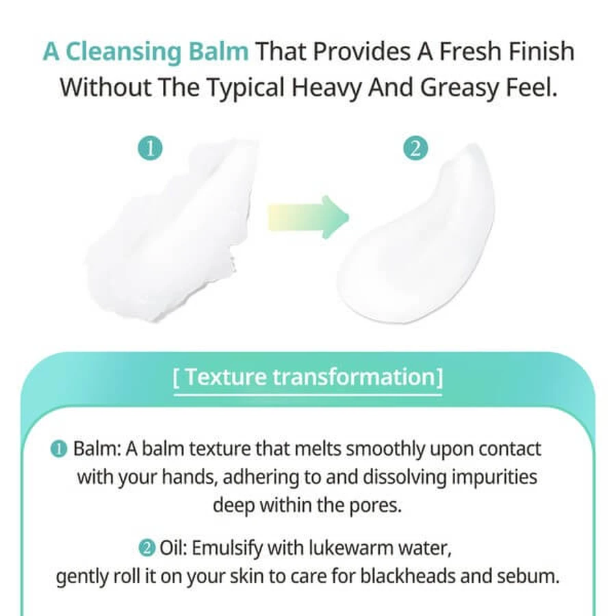 APLB Glutathione Niacinamide Cleansing Balm, makeup remover balm with glutathione and niacinamide, 80 ml