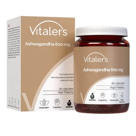 Vitalers Ashwagandha 600 mg, capsules, 60 st.
