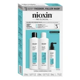 Nioxin System 3, Kräftigungsset für coloriertes, leicht schütteres Haar, Shampoo 150 ml + Spülung 150 ml + Serum 50 ml