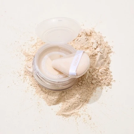 Gosh, Bake'n' Set, losse poeder met poederdons, 02 Zacht Geel, 15 g