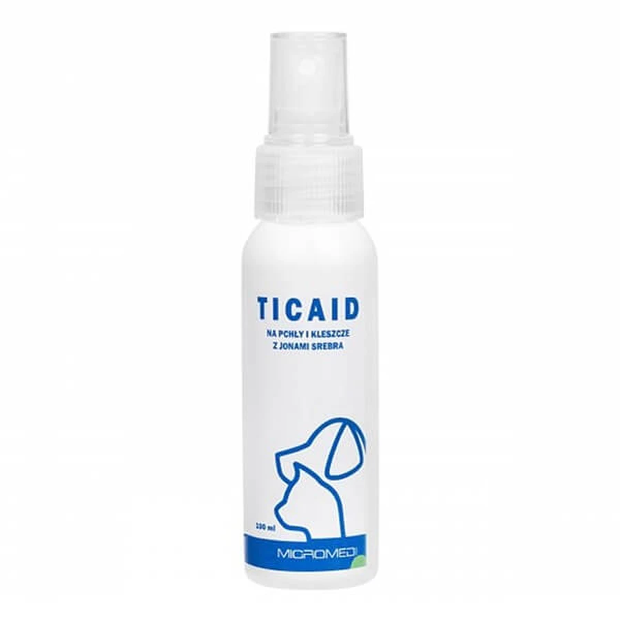 Micromed Vet Ticaid, antiparasitaire spray voor honden en katten, 100 ml