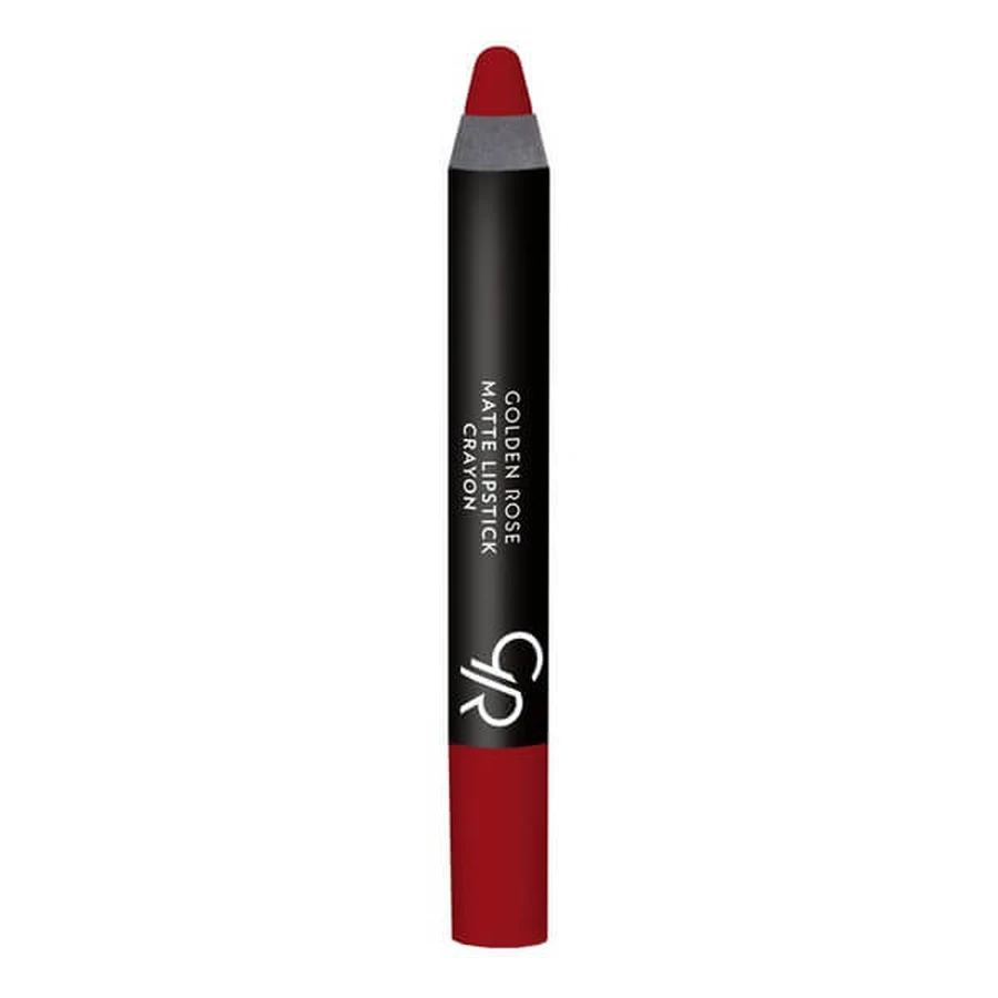 Golden Rose Matte Crayon Lipstick, matter Lippenstift in Buntstiftform, 23, 3,5 g