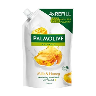Palmolive, Milk &amp ; Honey, savon liquide, recharge, 1000 ml