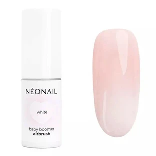 NEONAIL Baby Boomer Airbrush White, Nagellack mit Zerstäuber, weiß, 5 g