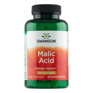 Swanson Acide Malique, 600 mg, gélules, 100 pcs.
