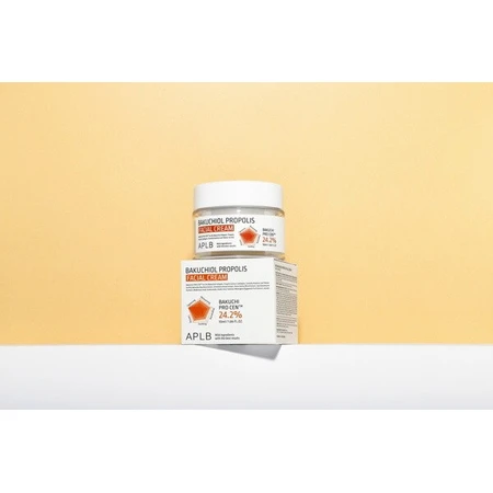 APLB Bakuchiol Propolis Gezichtscrème, verzachtende gezichtscrème met bacuchiol en propolis, 55 ml