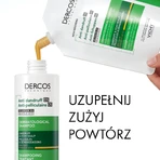 Dercos DS Set, Anti-Schuppen-Shampoo, trockenes Haar, 390 ml + Nachfüllpackung, 390 ml