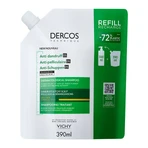 Dercos DS Set, Anti-Schuppen-Shampoo, trockenes Haar, 390 ml + Nachfüllpackung, 390 ml