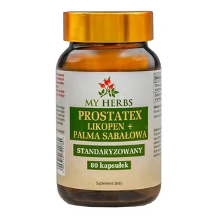 My Herbs Prostatex Lycopene + Sabal Palm, capsules, 80 pcs.