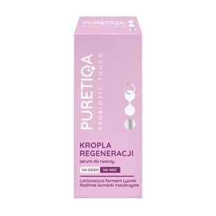 Puretiqa Probiotic Touch Regeneration Drop, ser facial probiotic, 15 ml