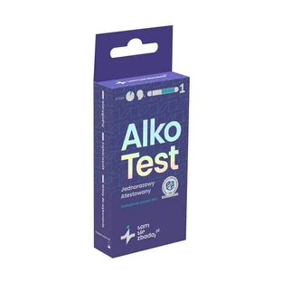 Samsiezbadaj, AlkoTEST, test à usage unique, 1 pc.