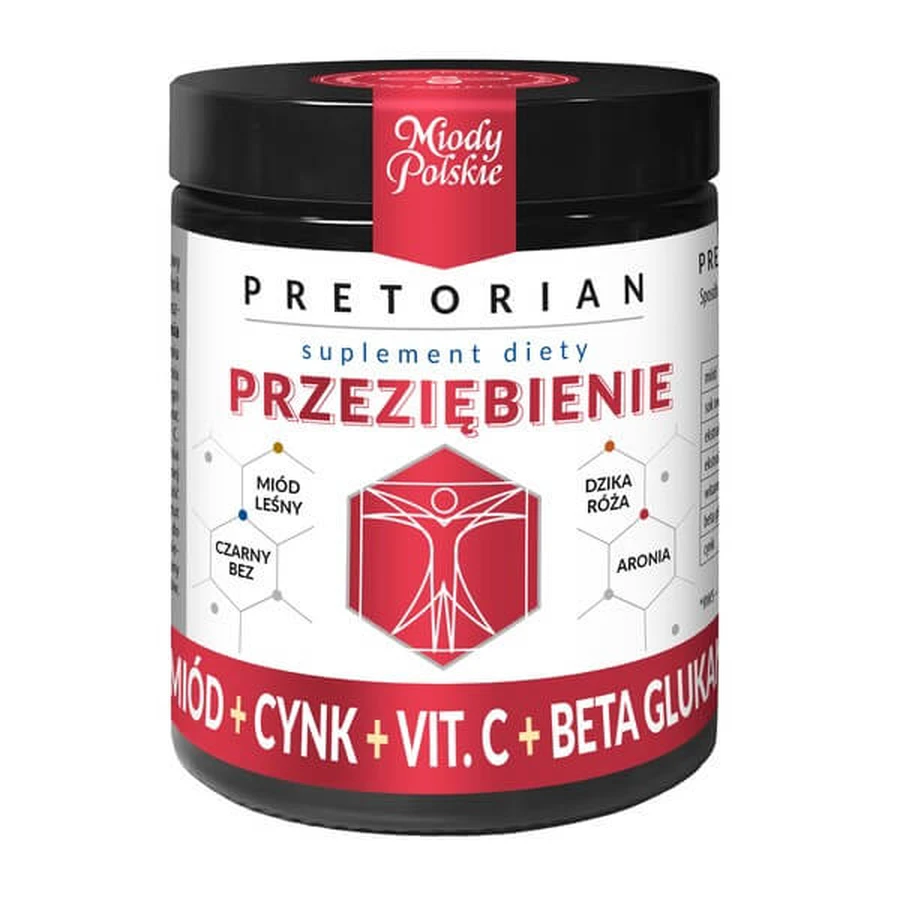 Polnischer Honig Pretorian Przeziębienie, flüssig, 240 g