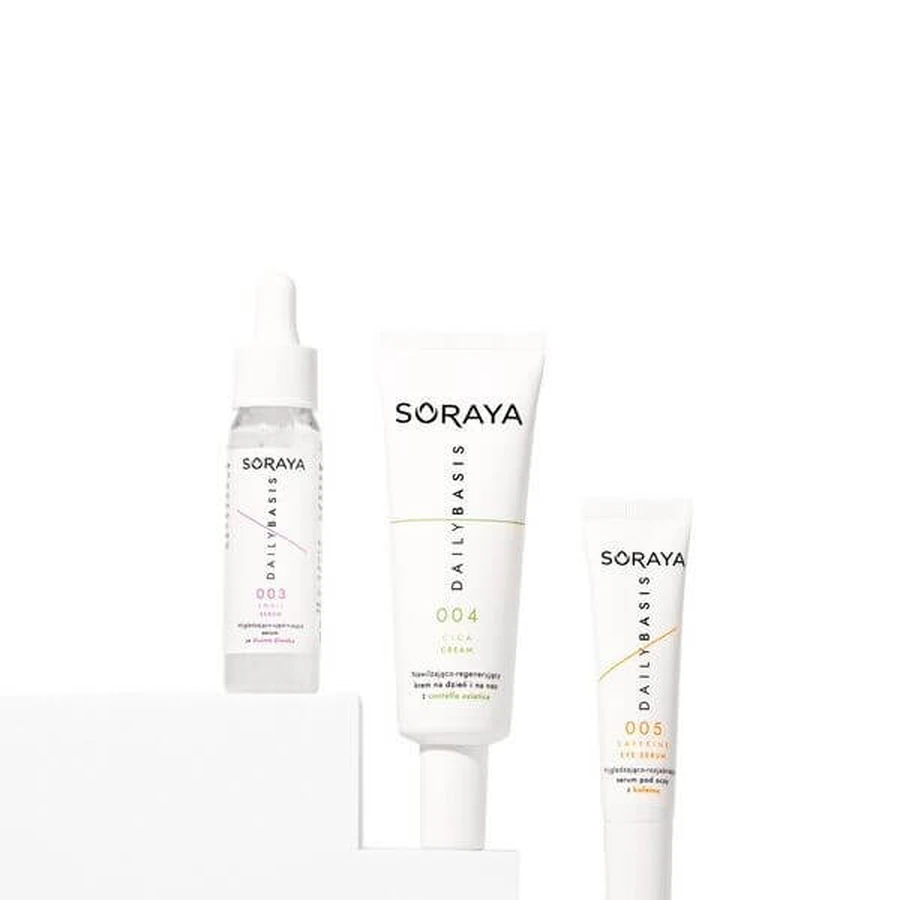 Soraya Daily Basis 003 Snail, ser netezitor și întăritor cu mucus de melc, 30 ml