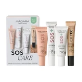 Madara SOS Care 4-Step Skin Routine, set of soothing cosmetics, shade Medium, 1 pcs.