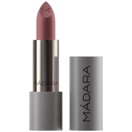 Madara Velvet Matte Cream Lipstick, rouge à lèvres mat avec un fini satiné, Cool Nude, 3.8 g