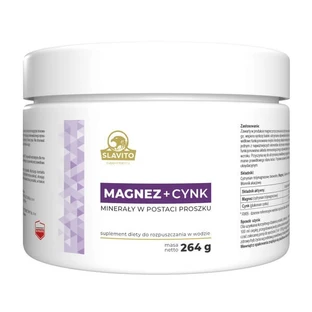 Slavito Magnesium + Zinc, powder, 264 g
