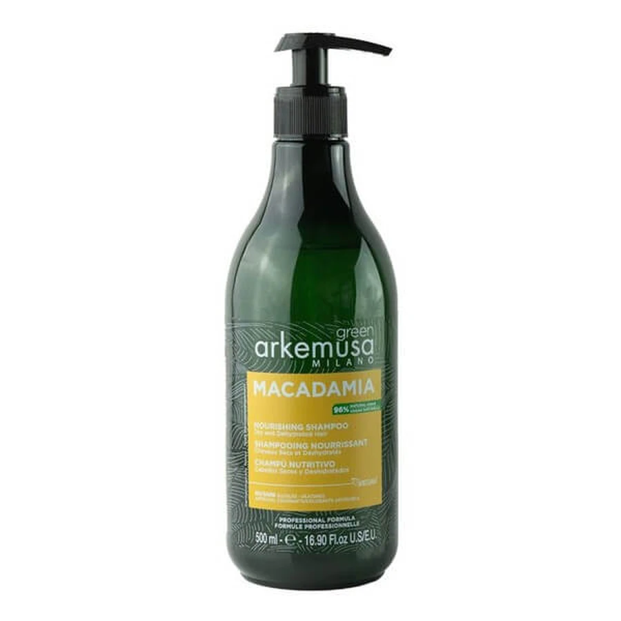 Green Arkemusa Milano Macadamia, moisturizing shampoo, 500 ml