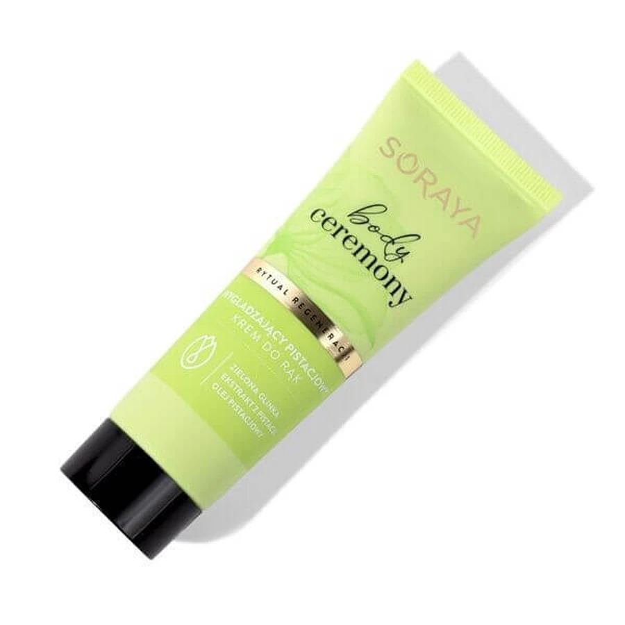 Soraya Body Ceremony, smoothing pistachio hand cream, 50 ml
