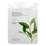 Beauugreen Green Tea Essence Mask, mascarilla antioxidante, 23 g