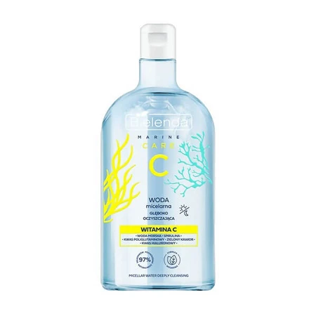 Bielenda C Marine Care, deep cleansing micellar water with vitamin C, 400 ml
