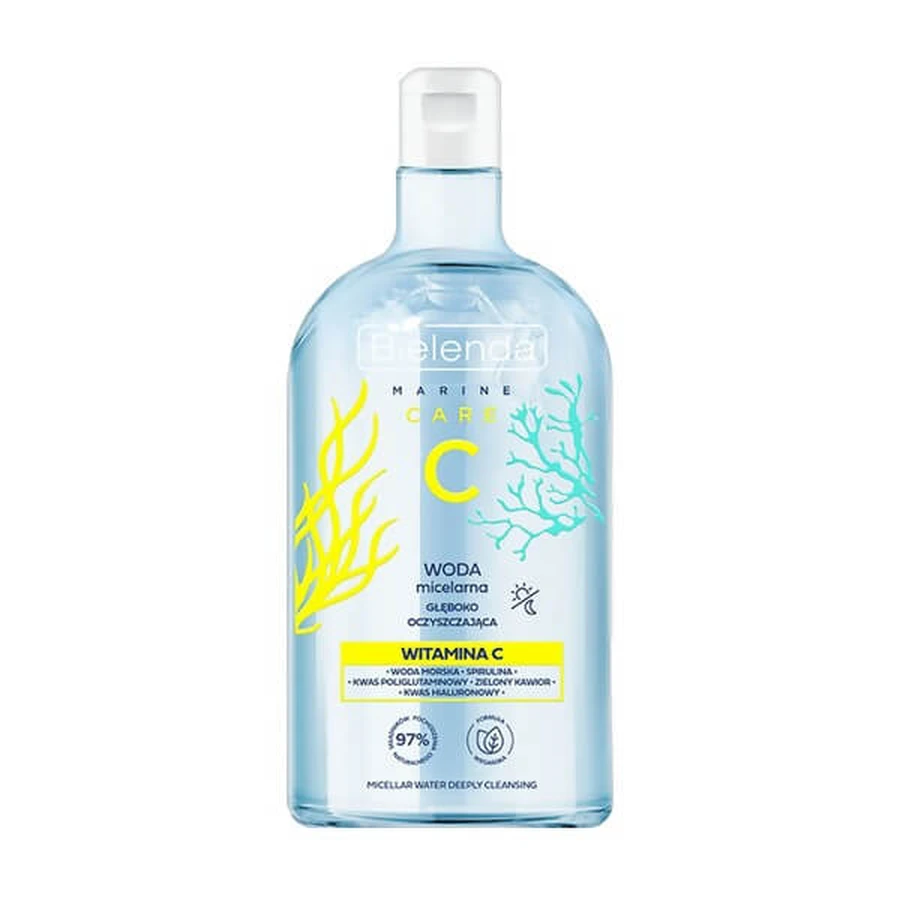 Bielenda C Marine Care, deep cleansing micellar water with vitamin C, 400 ml