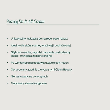 Sord Do-It-All Cream, universele herstellende crème voor handen, lichaam en gezicht, 100 ml