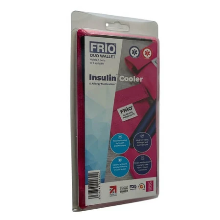 Frio, double case for 2 pens or 1 EpiPEN, pink, 1 pc.